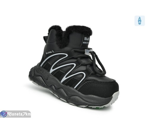 Черевики дитячі на зиму (8 пар р.27-32) чорний  "Normashoes"