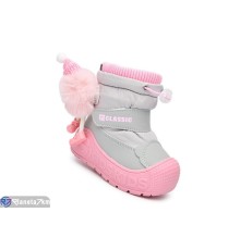 Дутики дитячі на зиму (8 пар р.23-28) сірий  "Normashoes"