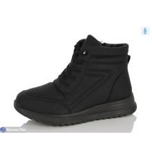Черевики жіночі на зиму (8 пар р.37-42) чорний  "Normashoes"