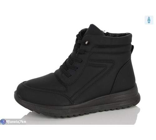 Черевики жіночі на зиму (8 пар р.37-42) чорний  "Normashoes"