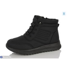 Черевики жіночі на зиму (8 пар р.37-42) чорний  "Normashoes"