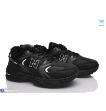 Кросівки жіночі на зиму (8 пар р.37-42) чорний  "Normashoes"