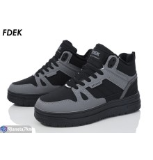 Дитячі кросівки на зиму (8 пар р.36-41) чорний  "FDEK"