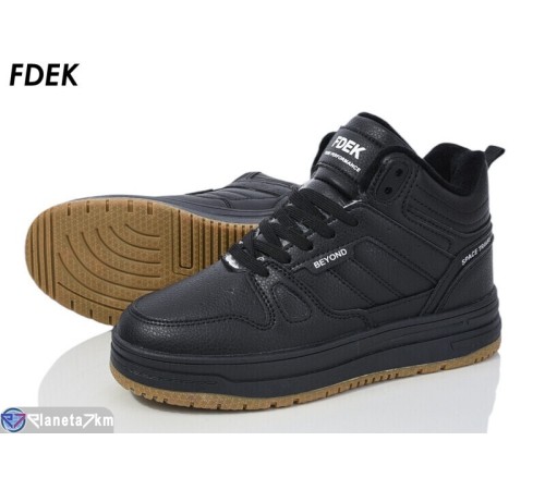 Дитячі кросівки на зиму (8 пар р.36-41) чорний  "FDEK"