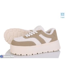 Кросівки жіночі на зиму (8 пар р.36-41) бежевий  "Normashoes"