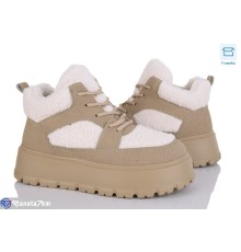 Черевики жіночі на зиму (8 пар р.36-41) бежевий  "Normashoes"