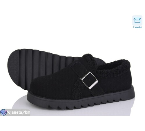 Туфлі жіночі на зиму (8 пар р.36-41) чорний  "Normashoes"