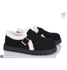 Туфлі жіночі на зиму (8 пар р.36-41) чорний  "Normashoes"