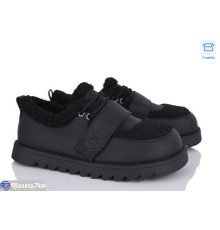 Туфлі жіночі на зиму (8 пар р.36-41) чорний  "Normashoes"