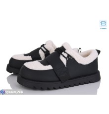Туфлі жіночі на зиму (8 пар р.36-41) чорний  "Normashoes"