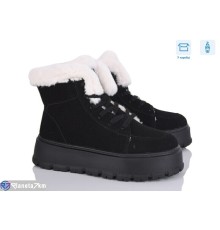 Черевики жіночі на зиму (8 пар р.36-41) чорний  "Normashoes"