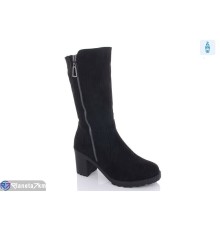 Чоботи жіночі на зиму (6 пар р.36-40) чорний  "Normashoes"