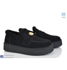 Туфлі жіночі на зиму (8 пар р.36-41) чорний  "Normashoes"