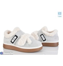 Туфлі жіночі на зиму (8 пар р.36-41) сірий  "Normashoes"