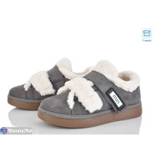 Туфлі жіночі на зиму (8 пар р.36-41) сірий  "Normashoes"