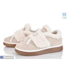 Туфлі жіночі на зиму (8 пар р.36-41) бежевий  "Normashoes"