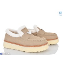 Туфлі жіночі на зиму (8 пар р.36-41) бежевий  "Normashoes"