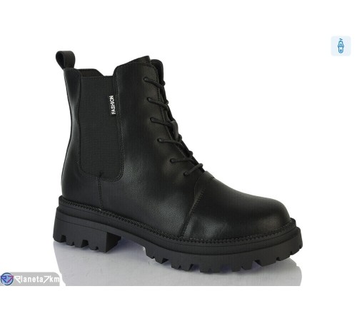 Черевики жіночі на зиму (6 пар р.36-41) чорний  "Normashoes"