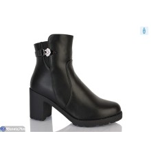 Черевики жіночі на зиму (6 пар р.36-40) чорний  "Normashoes"