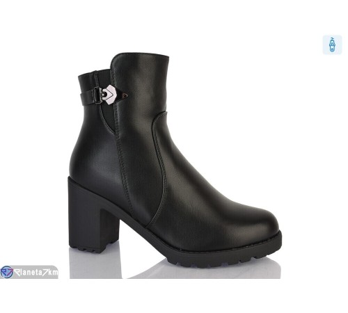 Черевики жіночі на зиму (6 пар р.36-40) чорний  "Normashoes"