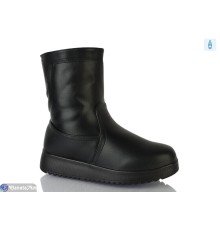 Черевики жіночі на зиму (8 пар р.37-42) чорний  "Normashoes"
