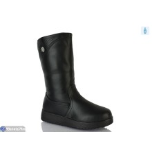 Чоботи жіночі на зиму (8 пар р.37-42) чорний  "Normashoes"