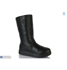 Чоботи жіночі на зиму (8 пар р.37-42) чорний  "Normashoes"