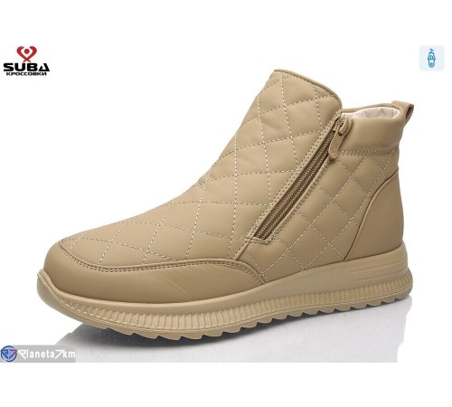 Черевики жіночі на зиму (6 пар р.40-42) коричневий  "SUBA"