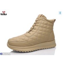 Черевики жіночі на зиму (8 пар р.37-42) коричневий  "SUBA"