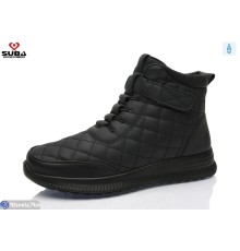 Черевики жіночі на зиму (6 пар р.40-42) чорний  "SUBA"