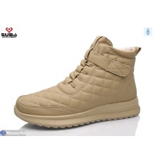 Черевики жіночі на зиму (6 пар р.40-42) коричневий  "SUBA"