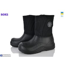 Чоловічі чоботи з піни на зиму (8 пар р.41-46) чорний  "Roks"