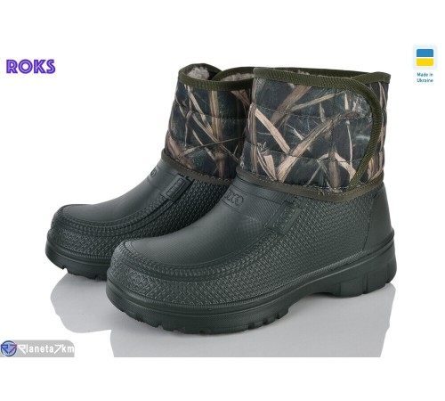 Чоловічі чоботи з піни на зиму (8 пар р.41-46) хакі  "Roks"