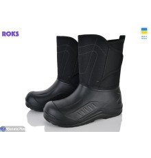 Чоловічі чоботи з піни на зиму (8 пар р.41-46) чорний  "Roks"