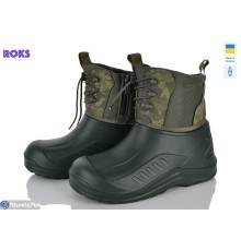 Чоловічі чоботи з піни на зиму (8 пар р.41-46) хакі  "Roks"