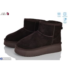 Уггі жіночі на зиму (8 пар р.36-40) коричневий  "Aba"