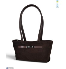 Сумка жіноча 17*36*7 см,  коричневий  "Lusia"