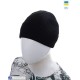 Шапка чоловіча на зиму (5 шт. р.сетка ) чорний  "Angell"
