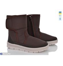 Дутики жіночі на зиму (8 пар р.37-42) коричневий  "Ladmir"