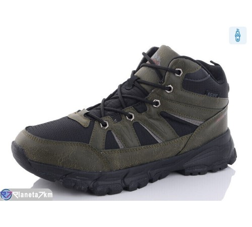 Черевики чоловічі на зиму (8 пар р.41-46) зелений  "Normashoes"