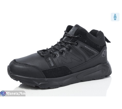 Черевики жіночі на зиму (8 пар р.36-41) чорний  "Normashoes"