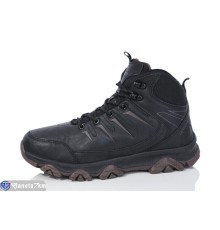 Кросівки чоловічі на зиму (8 пар р.41-46) чорний  "Normashoes"