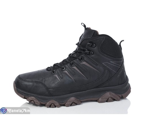 Кросівки чоловічі на зиму (8 пар р.41-46) чорний  "Normashoes"