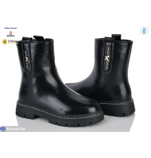 Черевики дитячі на зиму (8 пар р.31-36) чорний  "BELIES-D"