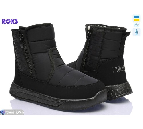 Дутики жіночі на зиму (6 пар р.37-42) чорний  "Roks"
