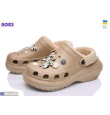 Кроки жіночі на весну/осінь (6 пар р.36-40) коричневий  "Roks"