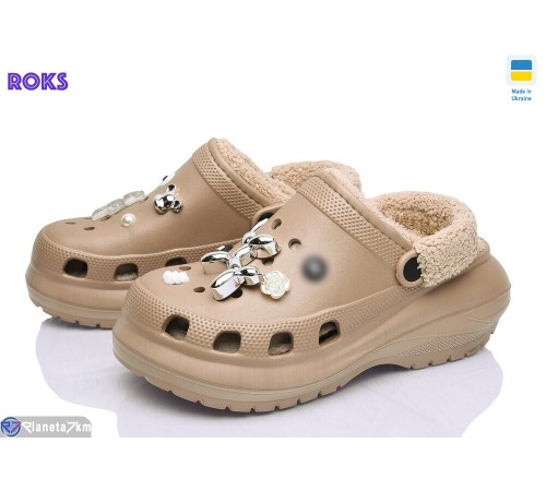 Кроки жіночі на весну/осінь (6 пар р.36-40) коричневий  "Roks"