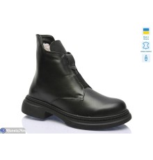 Черевики жіночі на зиму (6 пар р.37-41) чорний  "LIKA"