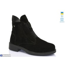 Черевики жіночі на зиму (6 пар р.37-41) чорний  "LIKA"