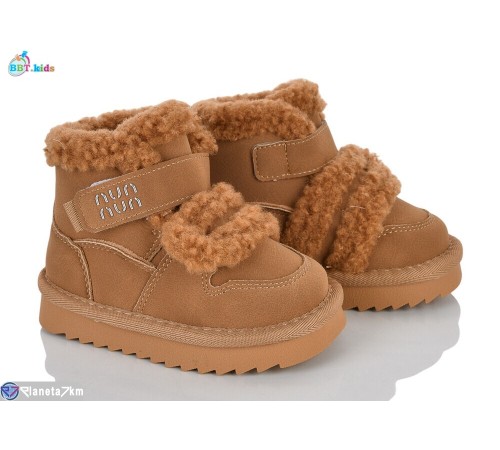 Дитячі Уггі на зиму (8 пар р.22-27) camel  "BBT"